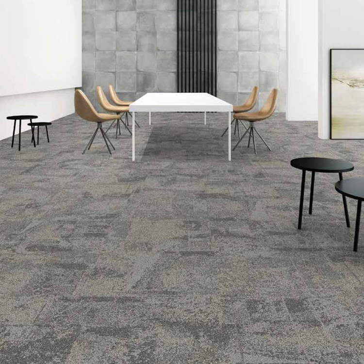 Removable Commercial Fireproof Polyamide Carpet Tiles