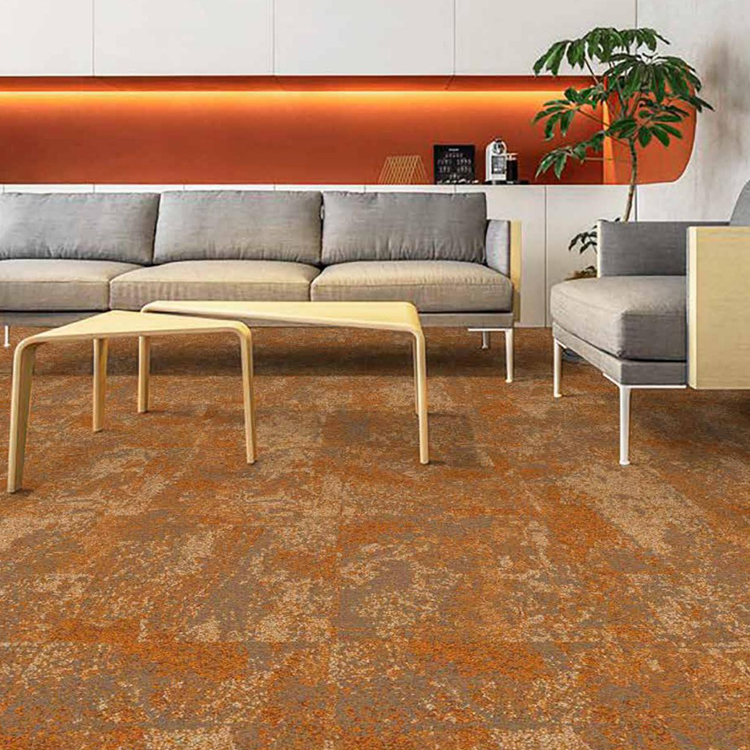 Removable Commercial Fireproof Polyamide Carpet Tiles