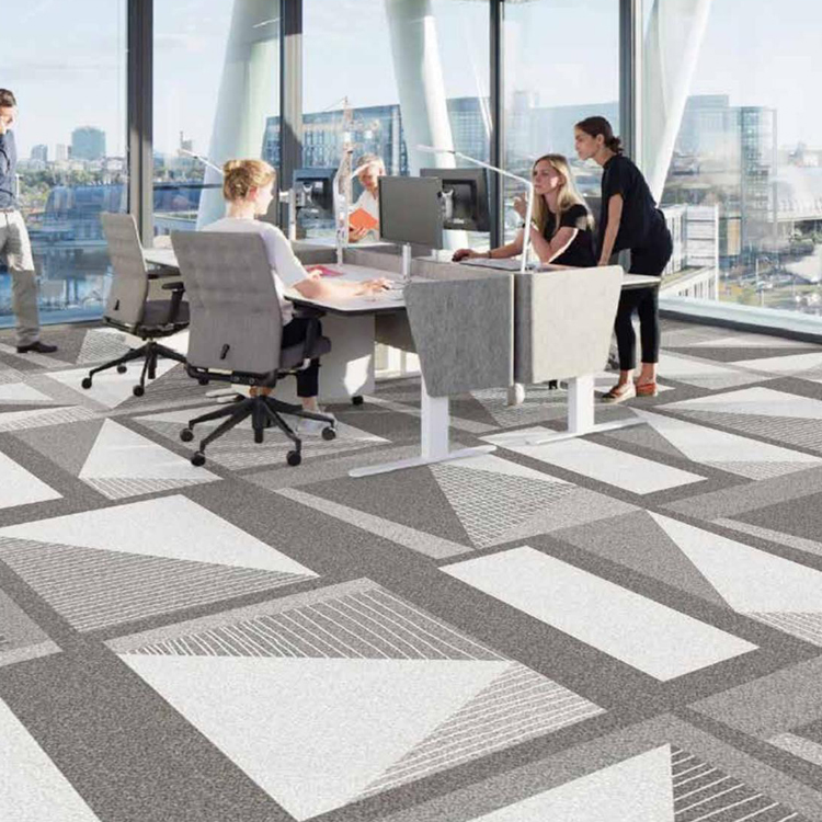 Eco-Friendly Durable Polyamide Carpet Tiles