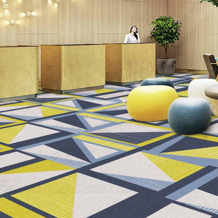 Eco-Friendly Durable Polyamide Carpet Tiles