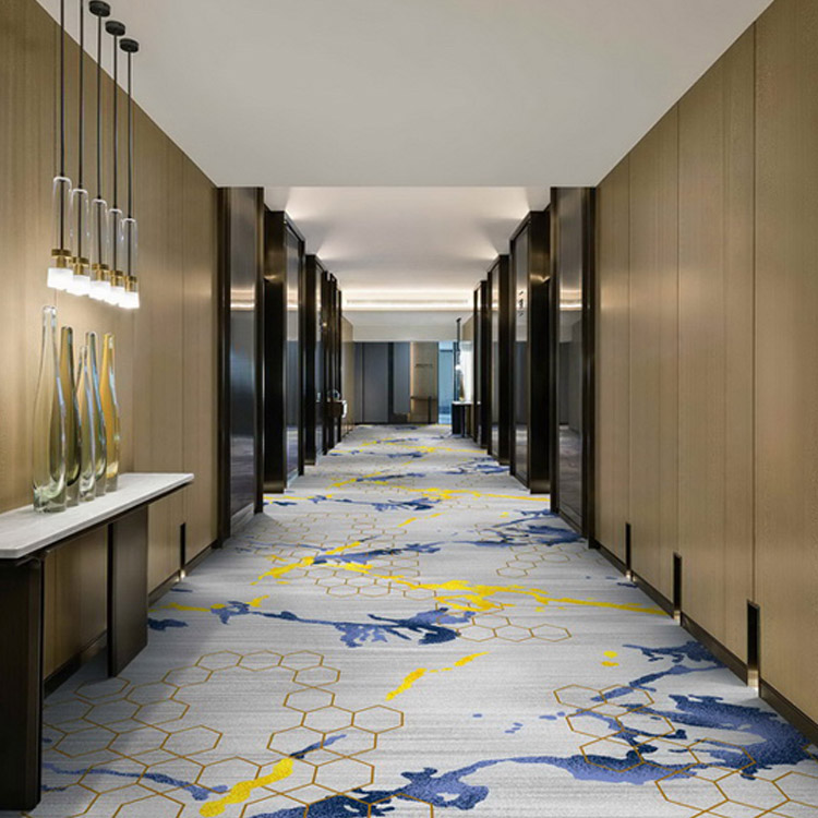 Custom Commercial Printed Corridor Carpet