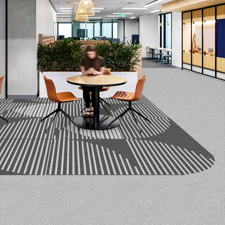 100% Nylon Fireproof Modular Office Carpet Tile