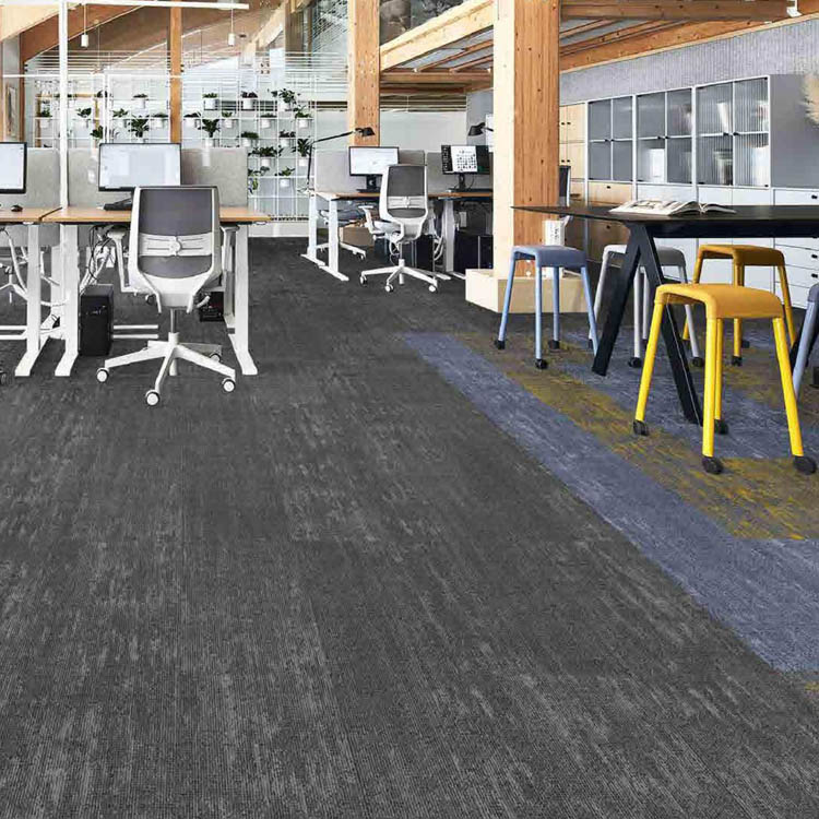 Fireproof Modular Carpet Tile For Office