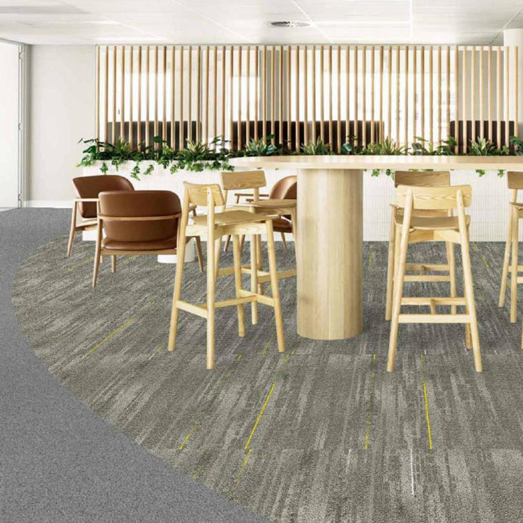 100% Nylon Fireproof Durable Carpet Tile For Office