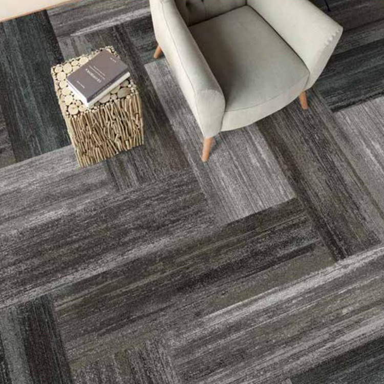 100 New Design Durable Polyamide Printed Carpet Tiles