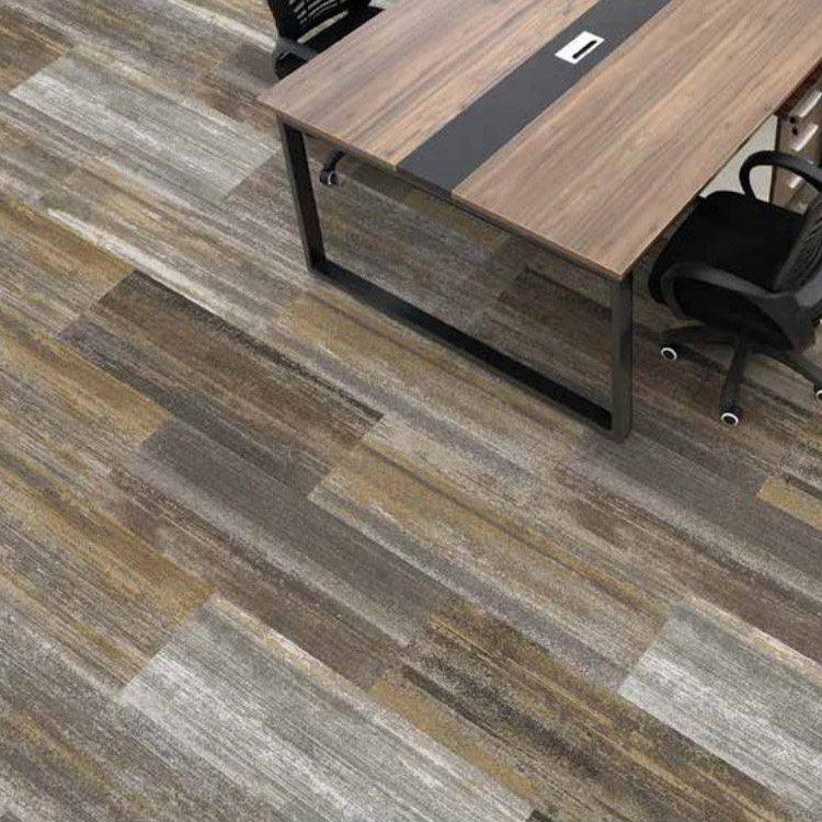 100 New Design Durable Polyamide Printed Carpet Tiles