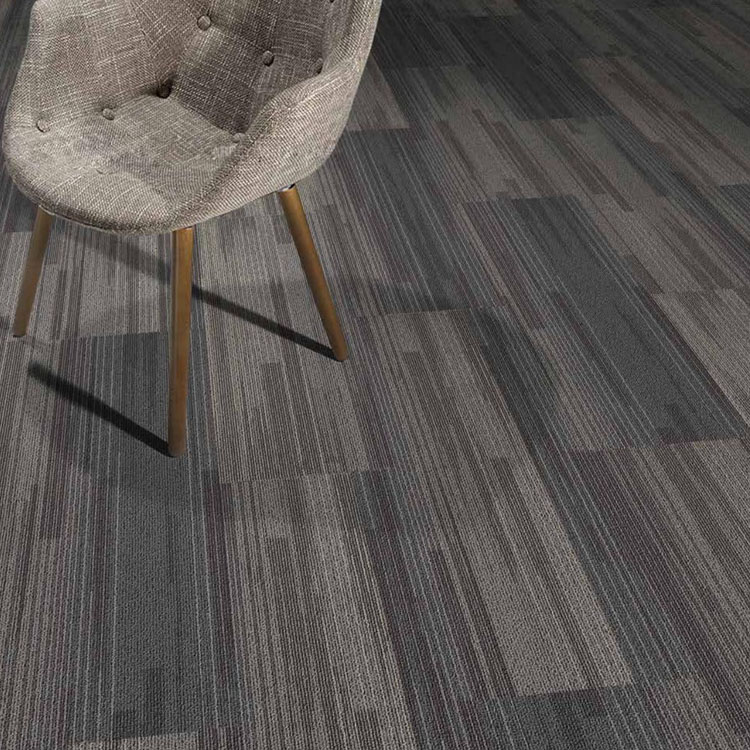 101 Fireproof Carpet Tiles Customized Pattern Office Floor Carpet Tile