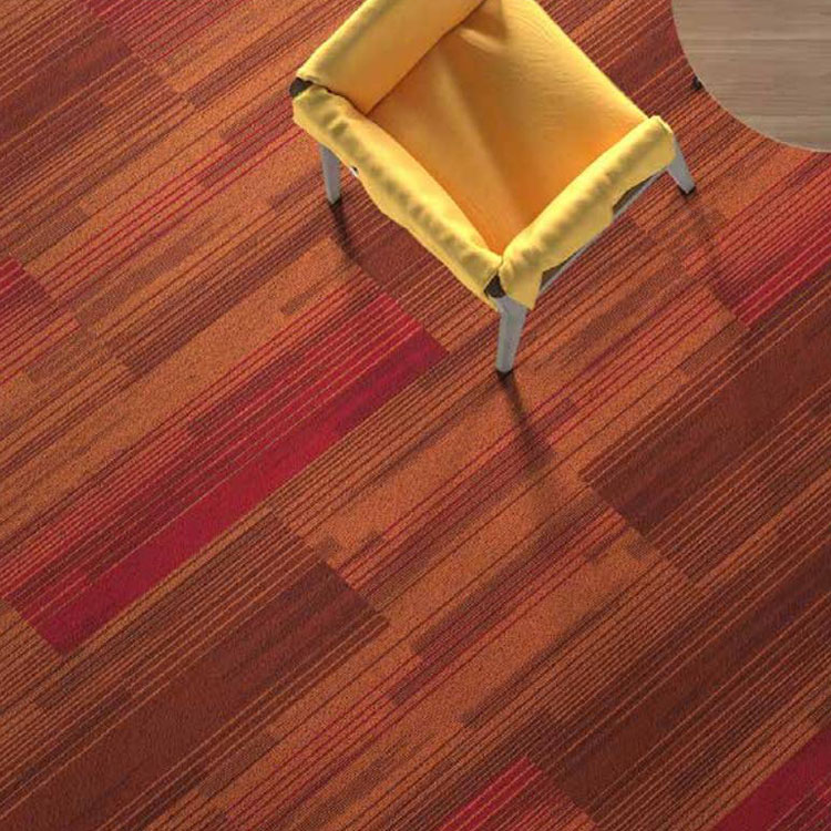 101 Fireproof Carpet Tiles Customized Pattern Office Floor Carpet Tile