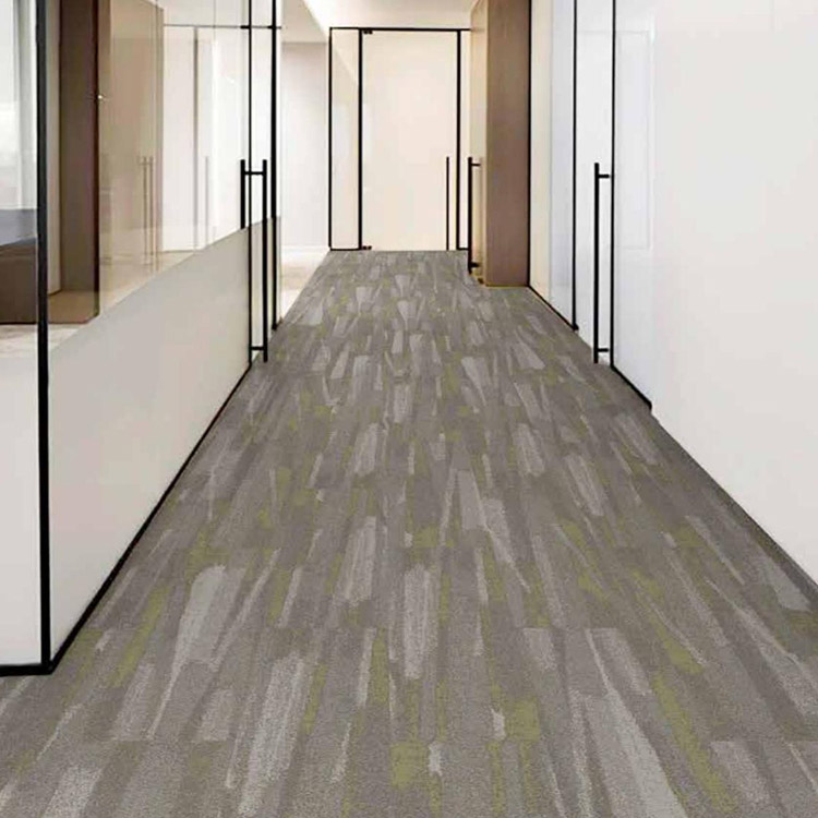 AN03 100% Nylon Fireproof Decoration Office Floor Carpet Tiles