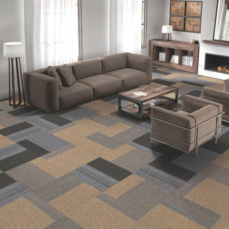 100% Nylon Custom Design Durable Office Floor Carpet Tiles