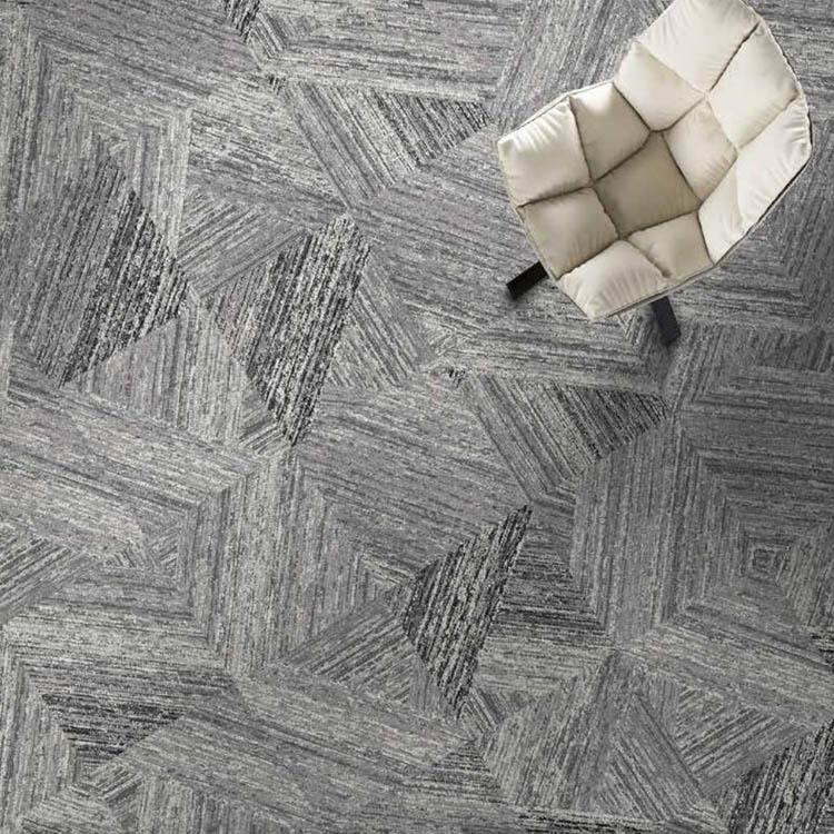 105 100% Nylon 60*60Cm Loop Pile Carpet Tiles