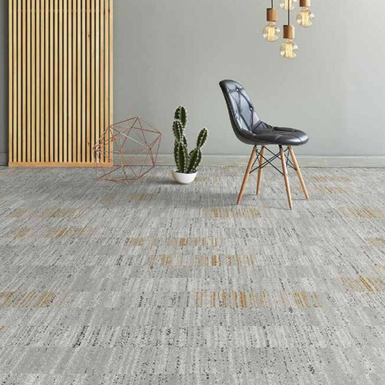 GS10 Series PE Backing Decoration Office Floor Carpet Tiles