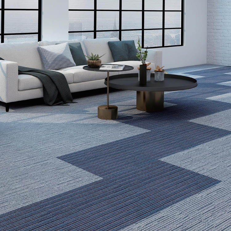 Machine Tufted Loop Pile Office 50*50 Carpet Tile