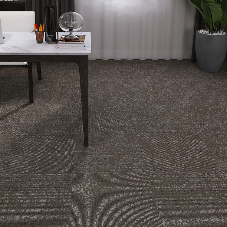 Commercial Polypropylene Office Textured Carpet Tiles