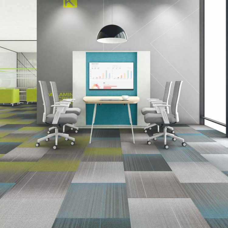 PP Tufted Loop Pile 50*50 China Carpet Tiles