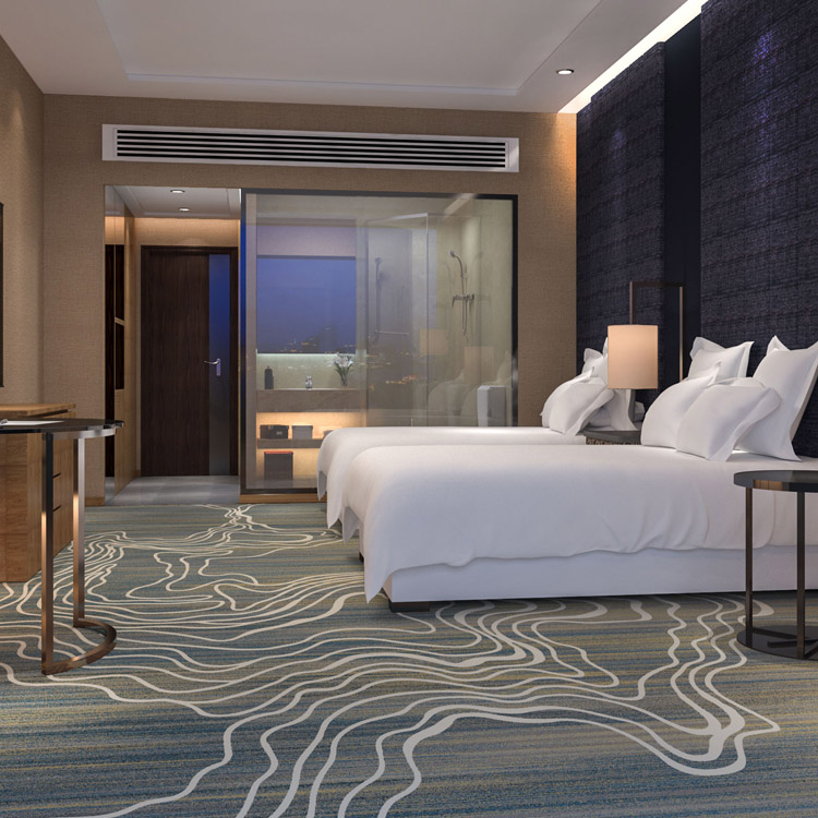 Wholesale Wall To Wall Broadloom Hotel Room Printed Carpet