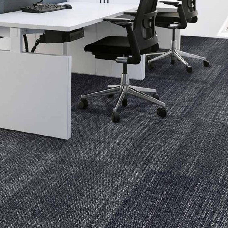 LA82 100% Nylon Printing Decoration Office Floor Carpet Tiles