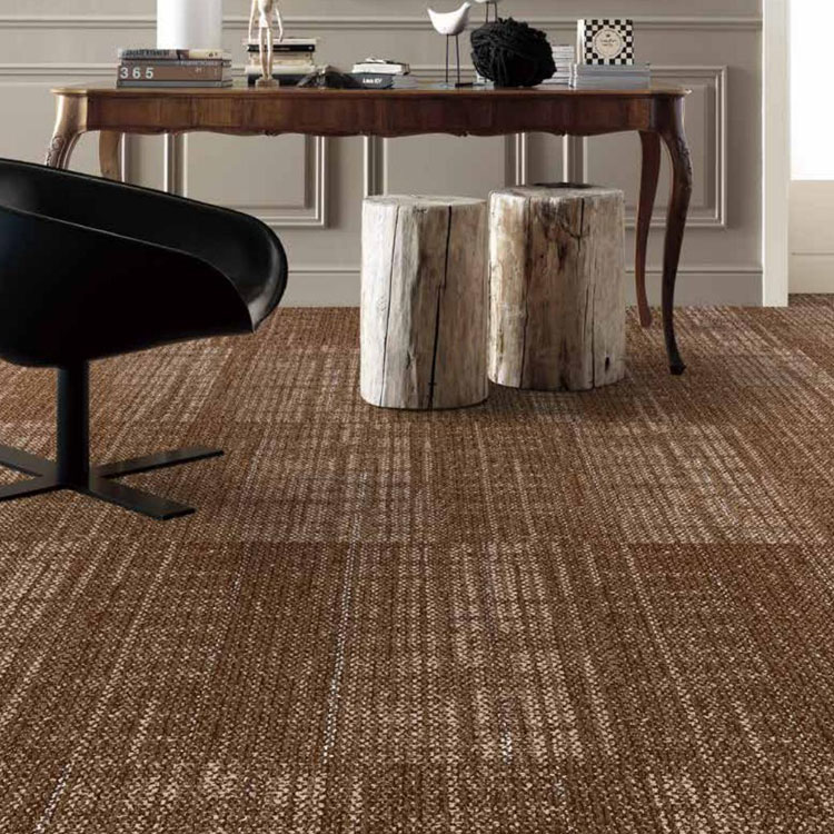 LA82 100% Nylon Printing Decoration Office Floor Carpet Tiles