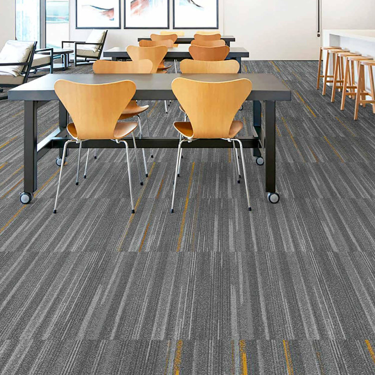 Nelson 100% Nylon Fireproof Office Floor 50*50 Carpet Tiles
