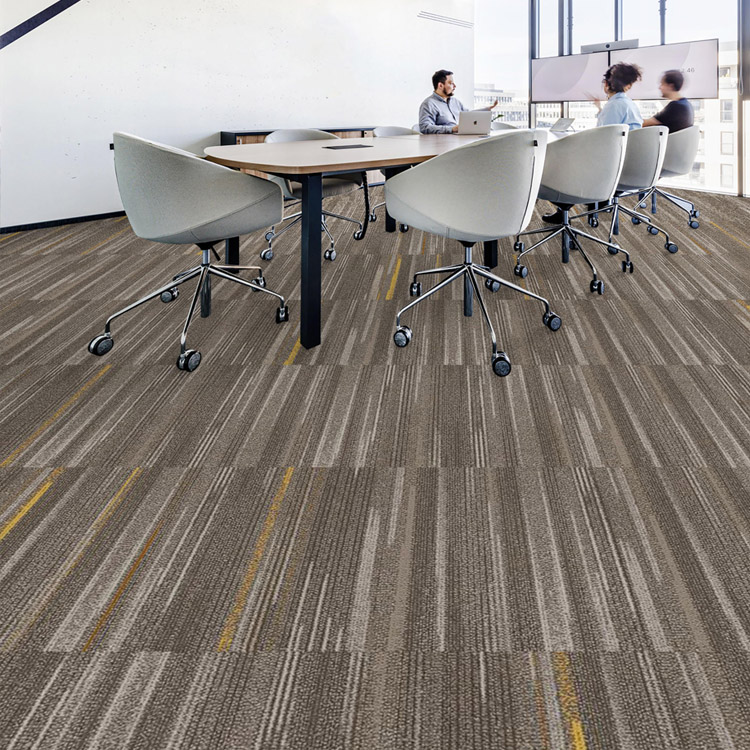 Nelson 100% Nylon Fireproof Office Floor 50*50 Carpet Tiles