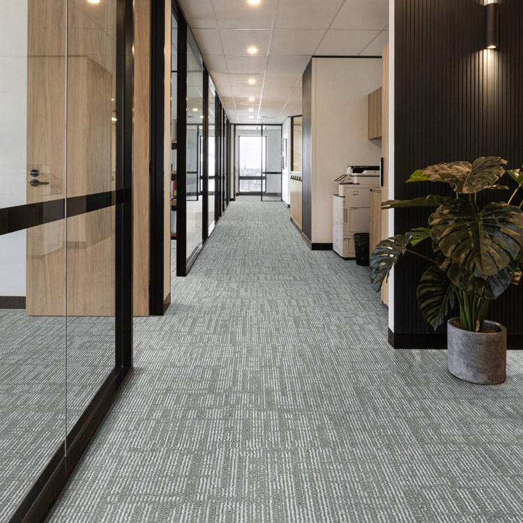 Machine Made Office Floor 33*100 Carpet Tiles