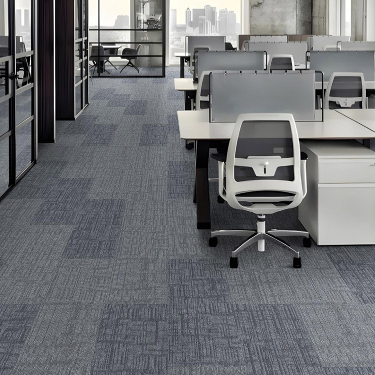Machine Made Office Floor 33*100 Carpet Tiles