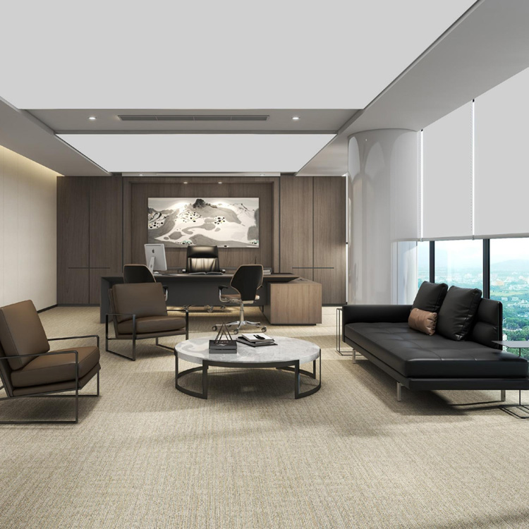 Office Use Carpet Tiles High Quality PVC Backing Carpet Tiles