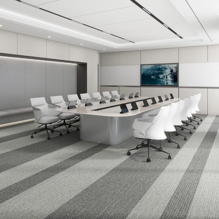 Office Use Carpet Tiles High Quality PVC Backing Carpet Tiles