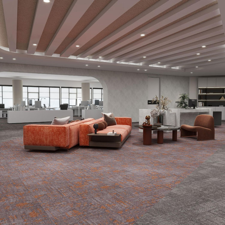 Nylon Carpet Tiles 50*50 Commercial Office Modular Carpet Tiles