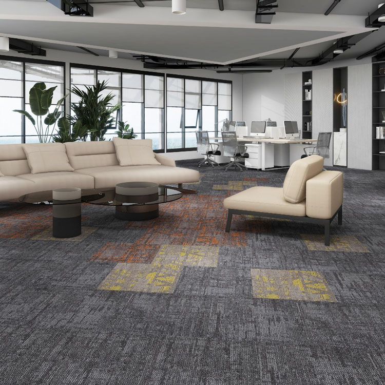 Nylon Carpet Tiles 50*50 Commercial Office Modular Carpet Tiles