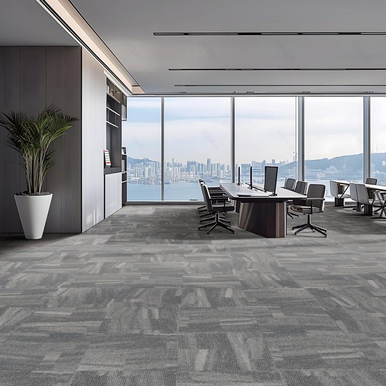 High Quality 100% Nylon Fireproof Decoration Office Floor Carpet Tiles