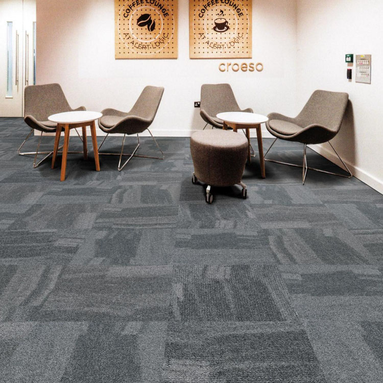 High Quality 100% Nylon Fireproof Decoration Office Floor Carpet Tiles