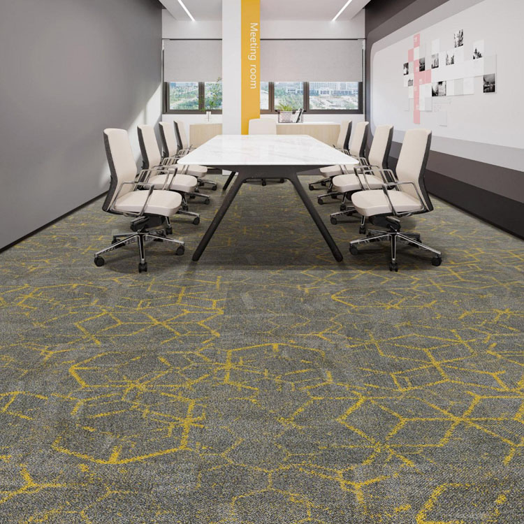 High Quality 100% Nylon Fireproof Decoration Office Floor Carpet Tiles
