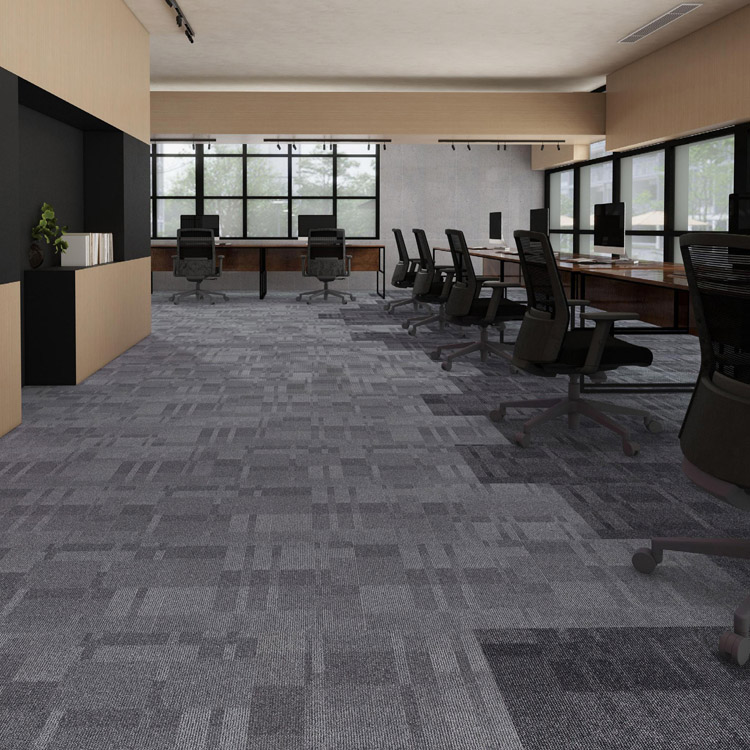Nylon 50*50 Carpet Tiles Commercial Office Modular Carpet Tiles