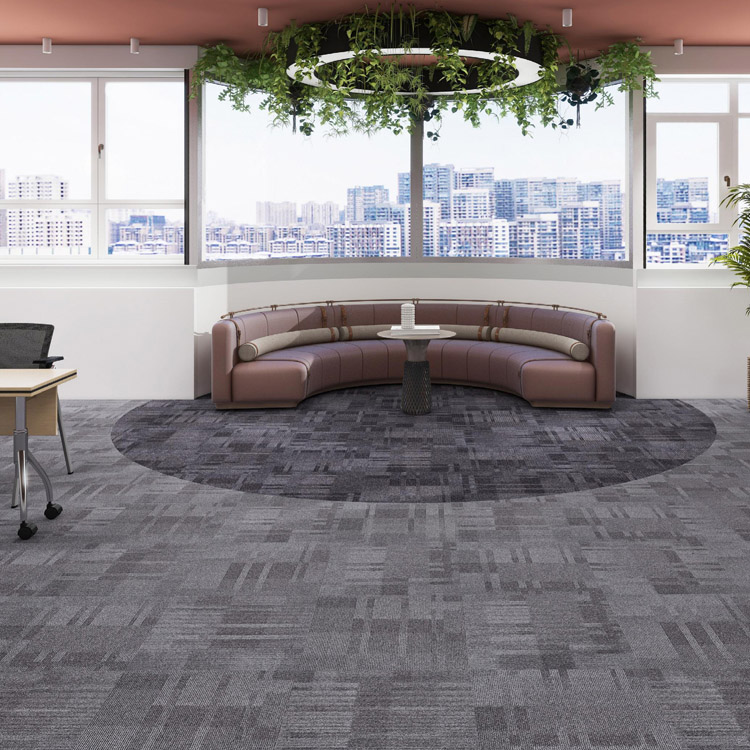 Nylon 50*50 Carpet Tiles Commercial Office Modular Carpet Tiles
