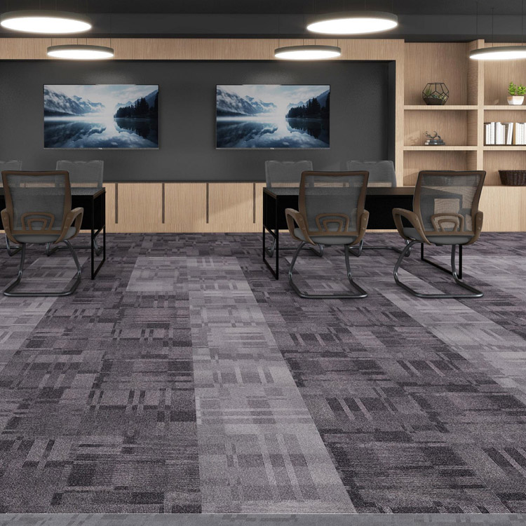Nylon 50*50 Carpet Tiles Commercial Office Modular Carpet Tiles