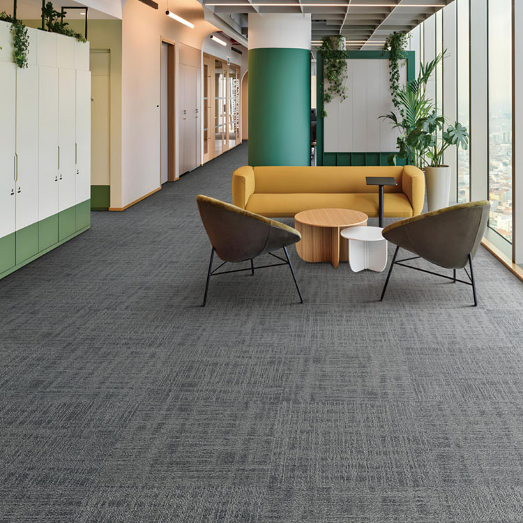 50*50 Nylon Carpet Tiles Commercial Office Modular Carpet Tiles
