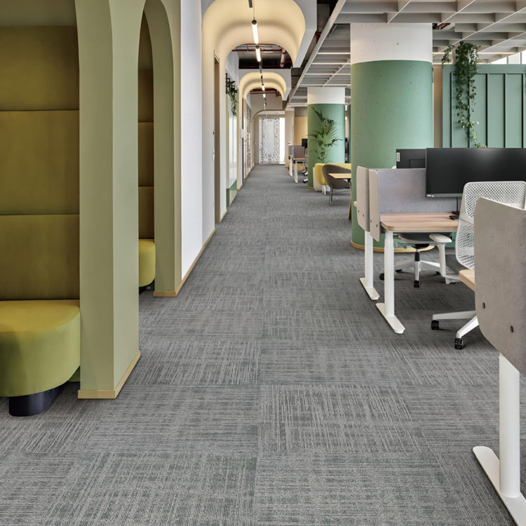 50*50 Nylon Carpet Tiles Commercial Office Modular Carpet Tiles