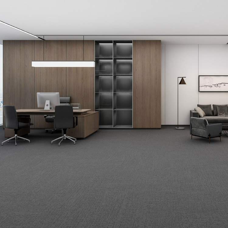 Office Use Carpet Tiles High Quality Nylon With PVC Backing 25*100 Carpet Tiles