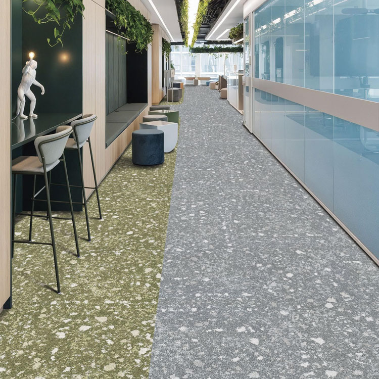 Office Flooring Carpet Tiles High Quality Level Loop Carpet Tiles