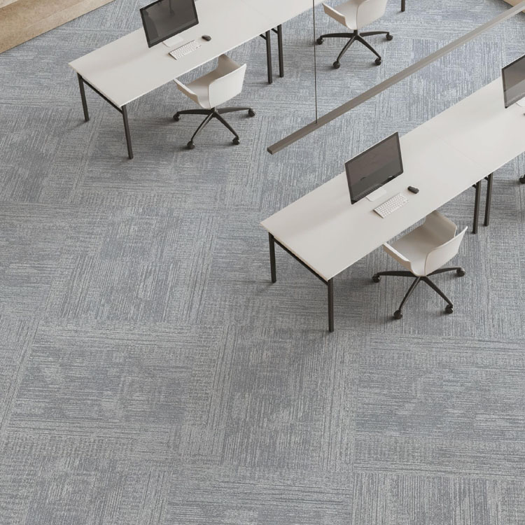 Nylon Office Carpet Tiles High Quality Level Loop Carpet Tiles