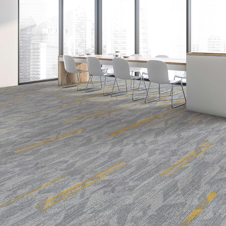 Nylon Office Carpet Tiles High Quality Level Loop Carpet Tiles
