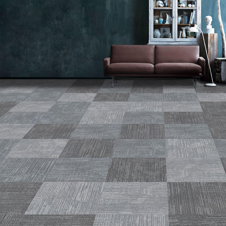 Nylon Office Carpet Tiles High Quality Level Loop Carpet Tiles