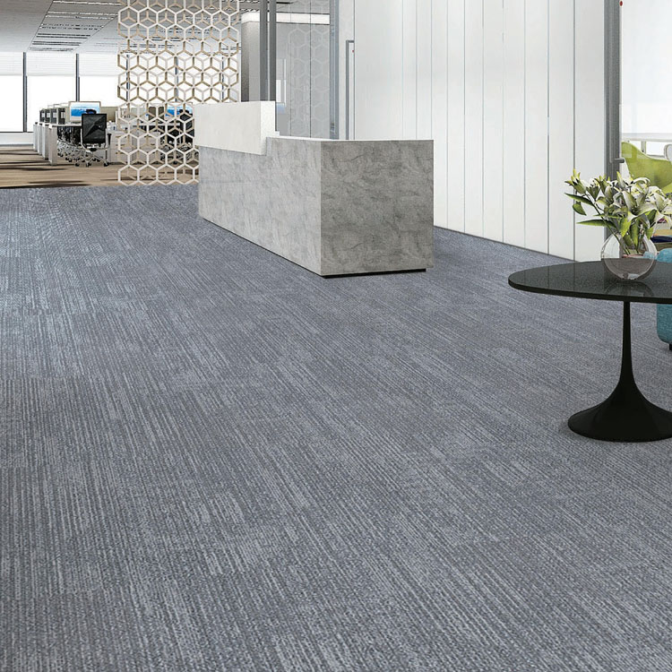 Nylon Office Carpet Tiles High Quality Level Loop Carpet Tiles