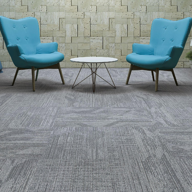 Nylon Office Carpet Tiles High Quality Level Loop Carpet Tiles