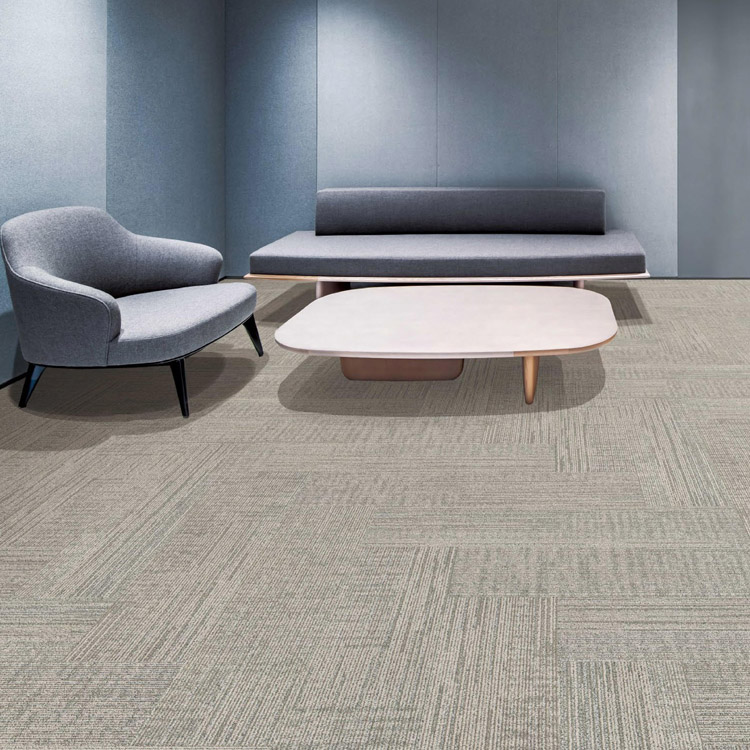 Nylon Office Carpet Tiles High Quality Level Loop Carpet Tiles