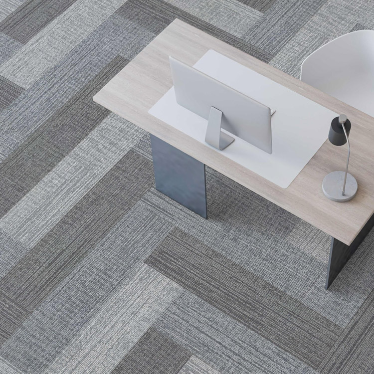 Nylon Office Carpet Tiles High Quality Level Loop Carpet Tiles