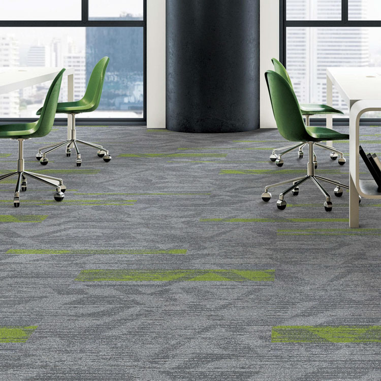 Nylon Office Carpet Tiles High Quality Level Loop Carpet Tiles