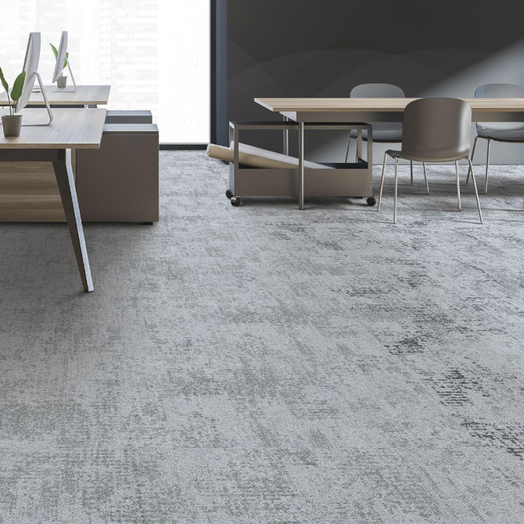 Nylon Office Carpet Tiles 60*60 Level Loop Carpet Tiles