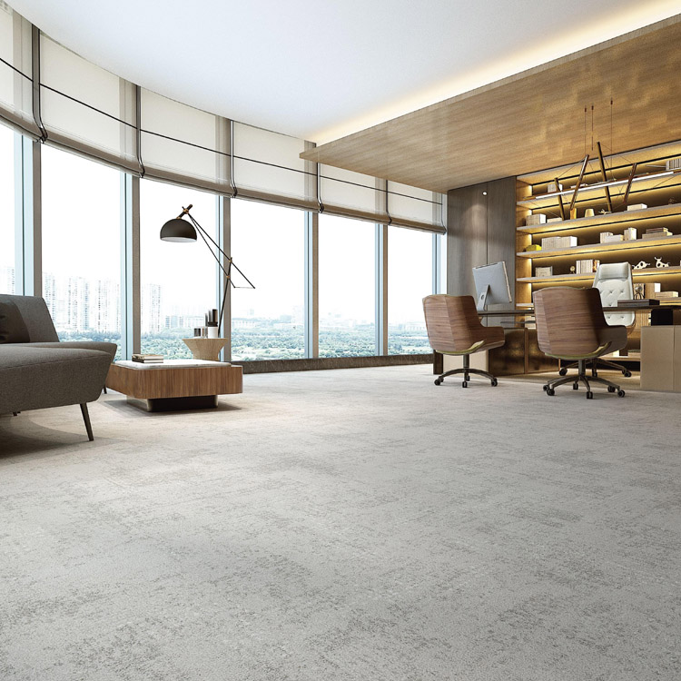 Nylon Office Carpet Tiles 60*60 Level Loop Carpet Tiles